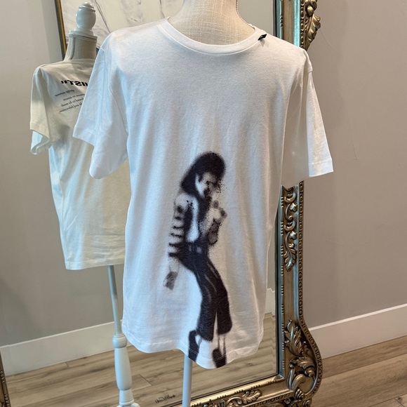 Off-white x Michael Jackson “illusionist” 2019 T-Shirt authentic - Picture 3 of 12